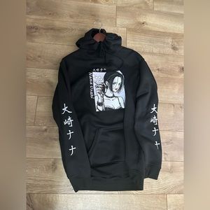 SALE - Japanese anime Nana Osaka Hachi komatsu hoodie black stones band manga